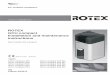 ROTEX Installation and maintenance instructions