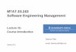 MTAT.03.243 Software Engineering Management
