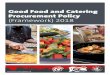 Good Food and Catering Procurement Policy - bristol.gov.uk
