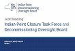 Joint Meeting Indian Point Closure Task Force and