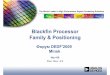 Blackfin Processor Family & Positioning - Promwad