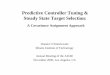 Predictive Controller Tuning & Steady State Target Selection