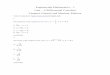 Engineering Mathematics I Unit I [Differential Calculus 