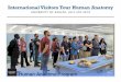 International Visitors Tour Human Anatomy
