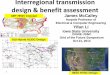 Interregional transmission design & benefit assessment