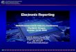 Electronic Reporting - 14th Pharmaceutical Industry 