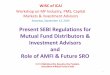 Present SEBI Regulations for Mutual Fund Distributors 