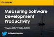 Measuring Software Development Productivity