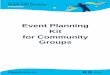 Event Planning Kit for Community Groups