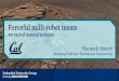 Forceful milli-robot teams