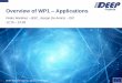 Overview of WP1 Applications