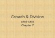Growth & Division - Harrell's History