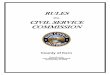 Of the CCIVIL SSERVICE CCOMMISSION - Kern County, CA