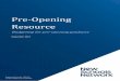 Pre-Opening Resource - New Schools Network
