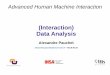 (Interaction) Data Analysis - Plateforme e-learning Moodle 