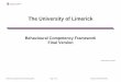 The University of Limerick - UL