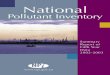 National Pollutant Inventory Summary Report of Fifth Year 