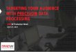 PROCESSING TARGETING YOUR AUDIENCE