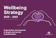 Wellbeing Strategy 2020 - 2025 - Working for Essex