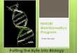 NHGRI Bioinformatics Portfolio - Genome