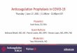 Anticoagulation Prophylaxis in COVID-19