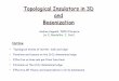 Topological Insulators in 3D and Bosonization