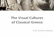 The Visual Cultures of Classical Greece