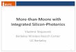 More-than-Moore with Integrated Silicon-Photonics