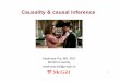 Causality & causal inference - TeachEpi
