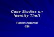 Case Studies on Identity Theft - Cert-In