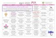 April 2021 Assisted Living West Activity Calendar