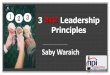 3 BIG Leadership Principles