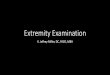 Upper Extremity Examination
