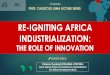 RE-IGNITING AFRICA INDUSTRIALIZATION