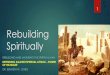 Rebuilding Spiritually