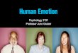 Human Emotion - Director Dr. June Gruber