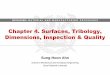 Chapter 4. Surfaces, Tribology, Dimensions, Inspection 