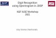 Digit Recognition using Spectrogram in JDSP