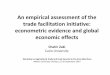 An empirical assessment of the trade facilitation 