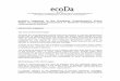 ecoDa’s response to the European Commission’s Green Paper 