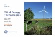 Wind Energy Technologies - NIST