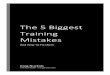 The 5 Biggest Training Mistakes - Stronger by Science