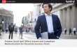 Private Cloud IaaS Offers Secure and Compliant 