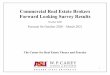 Commercial Real Estate Brokers Forward Looking Survey Results