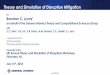 Theory and Simulation of Disruption Mitigation