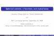Spherical varieties, L-functions, and crystal bases