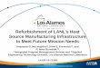 Refurbishment of LANL’s Heat Source Manufacturing 