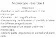 Microscope - Exercise 1