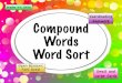 Compound words word sort