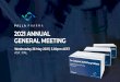 2021 ANNUAL GENERAL MEETING - Palla Pharma